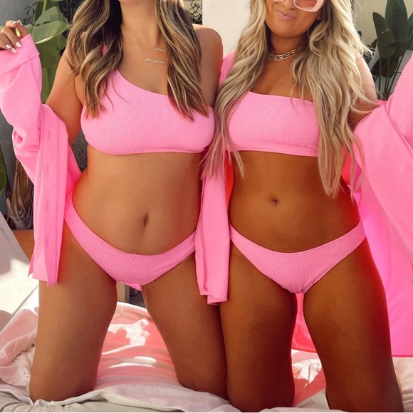 Show Me Your MuMu Silvana Bikini Bottom and float on top size XL and bottom L - Picture 1 of 13